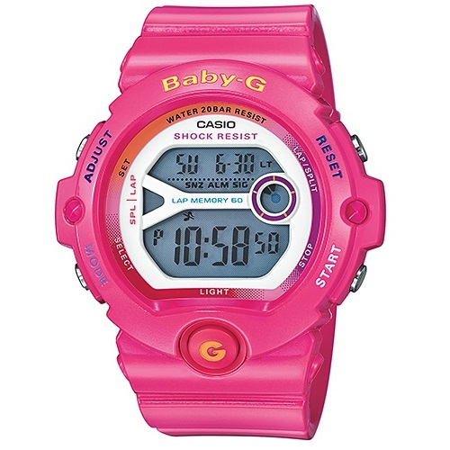 Casio Baby-G Digital Female Pink Watch BG-6903-4BDR – Kids Cars AU